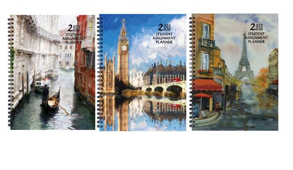 2025 / 2026 Destinations Student Planners 7" x 9.5"; $14.95