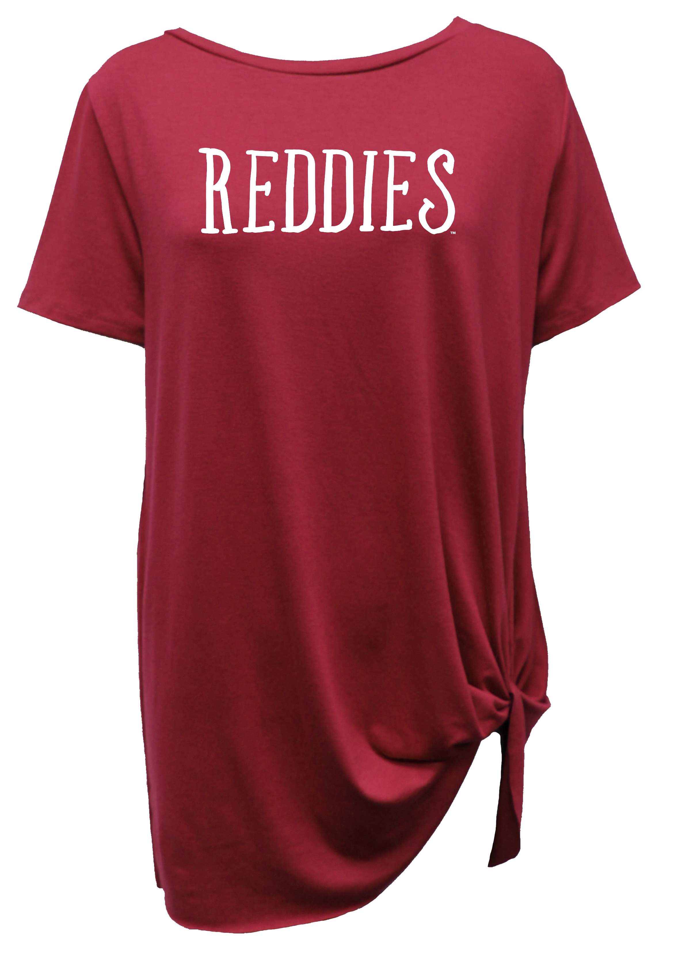 image of: Reddies Knotted Bottom Short Sleeve