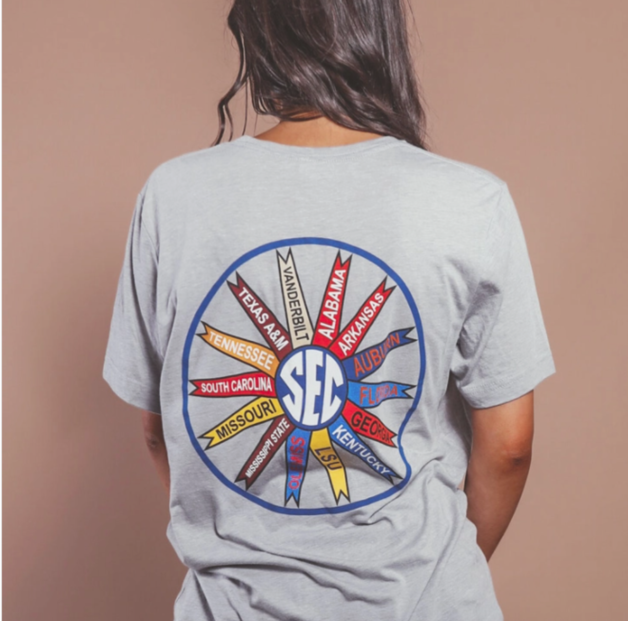 image of: zz Women's Charlie Southern SEC Pinwheel Short Sleeve Tee