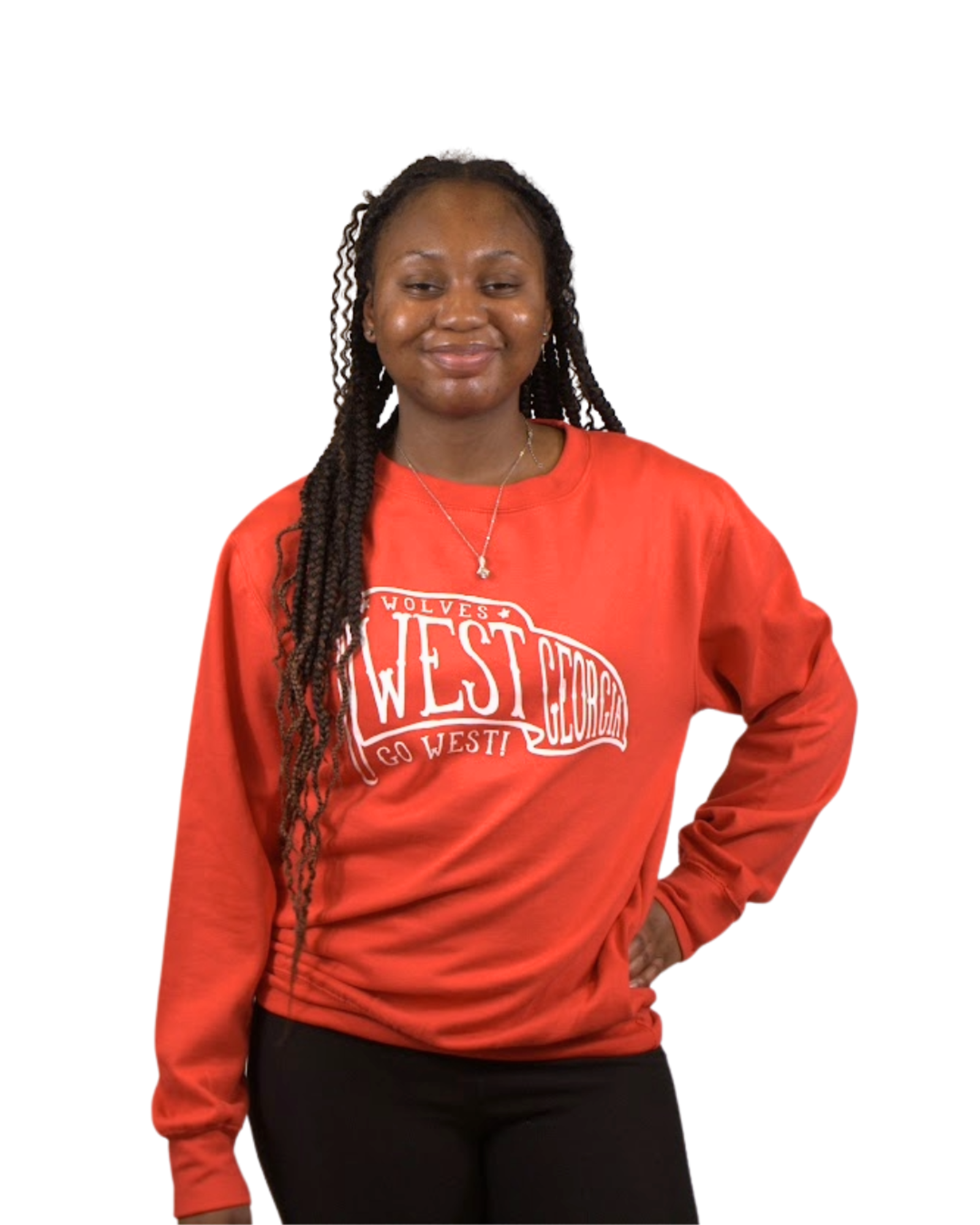 Product image 1 of 2 for UWG PENNANT CREWNECK SWEATSHIRT