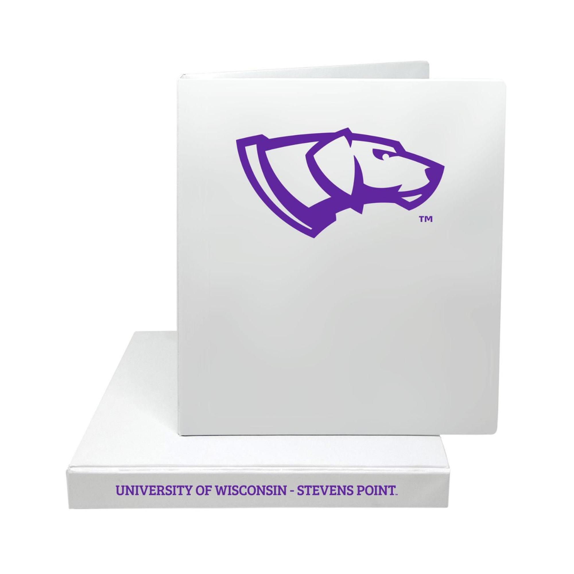 Product image 1 of 1 for UWSP 1" Vinyl Binder, White