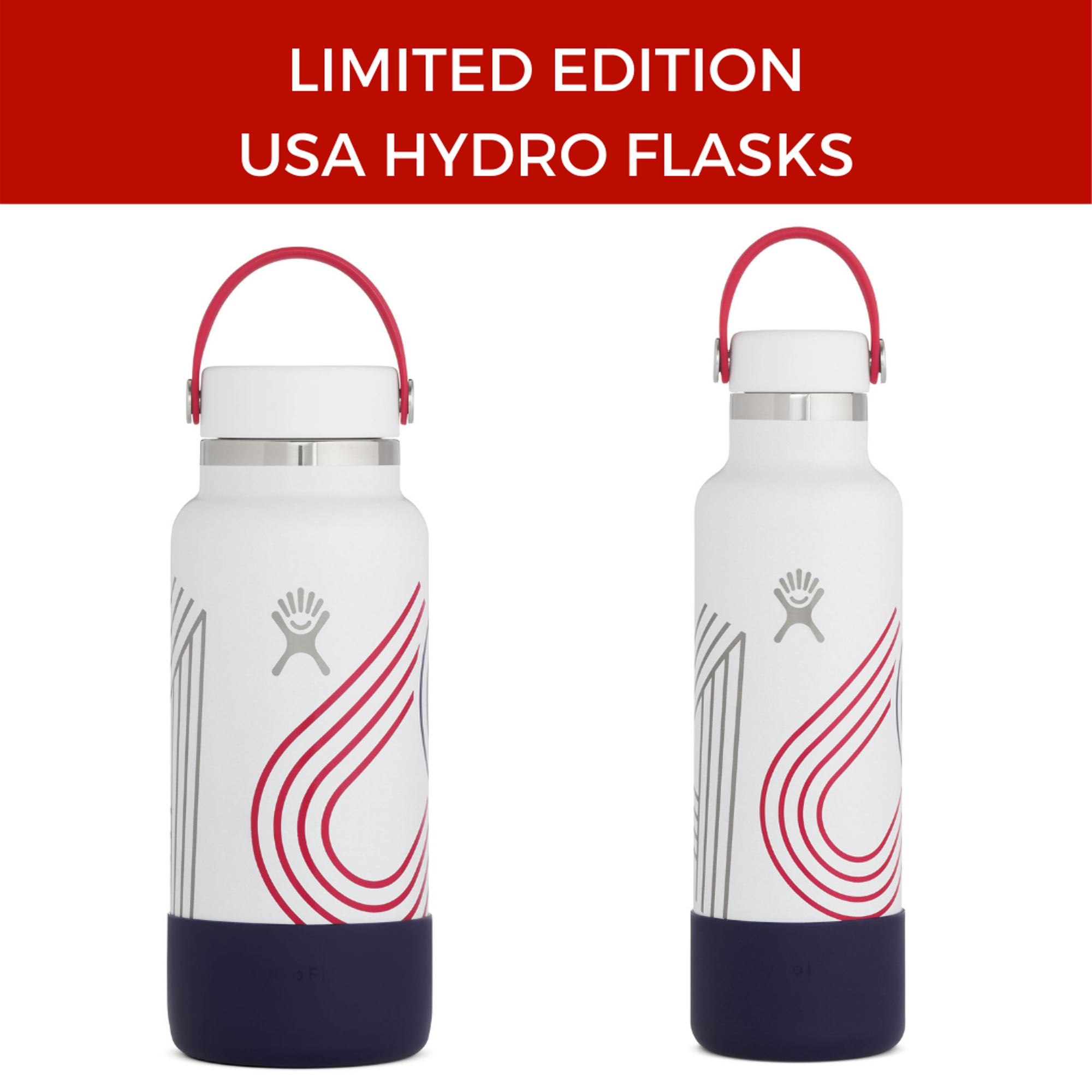 image of: MD - Hydro Flask USA Bottle with Flex Cap and Boot