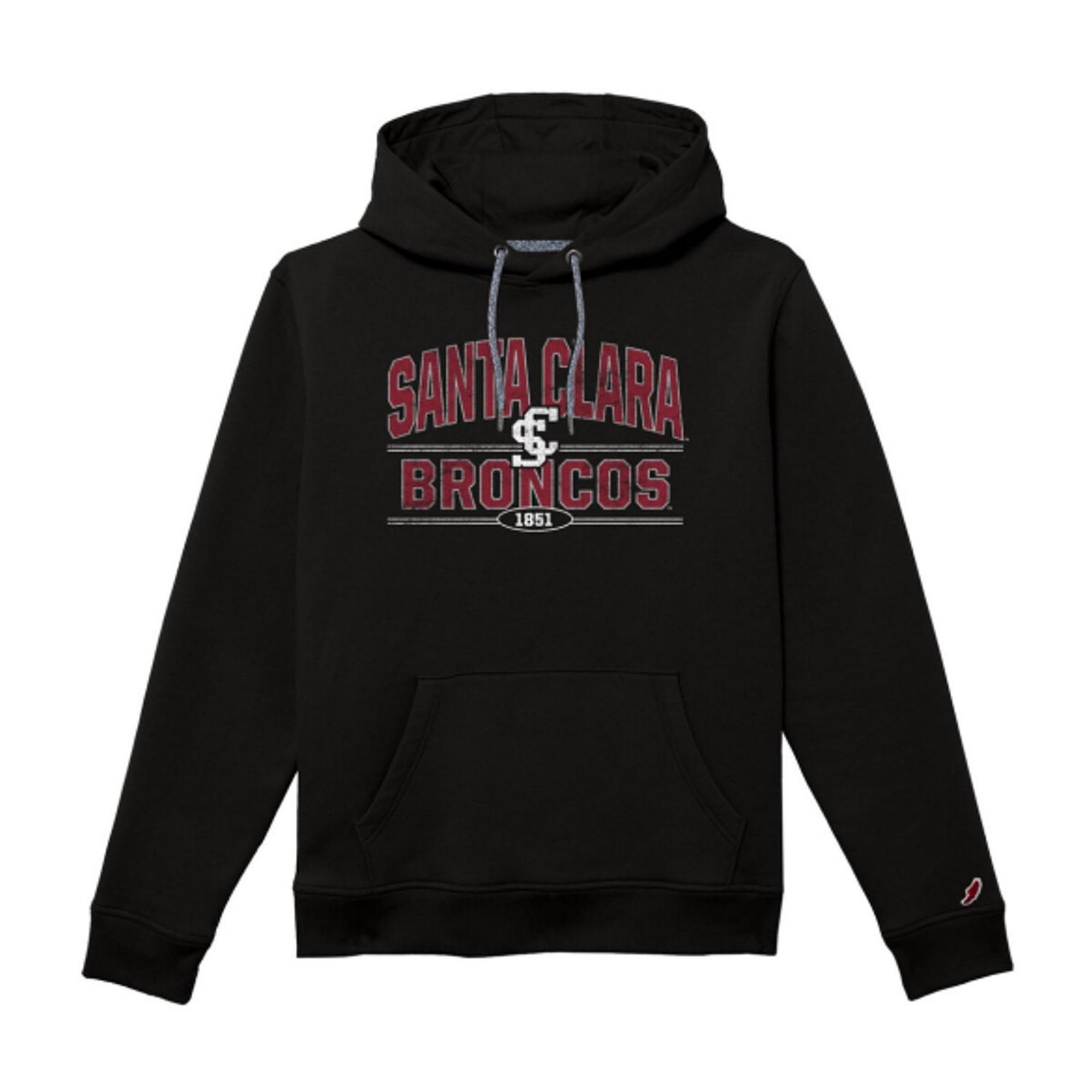 Product image 1 of 1 for Santa Clara Broncos 1991 Hoodie, SC Broncos 1851, True Black