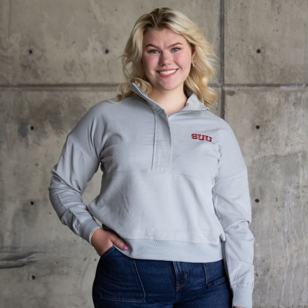 Legacy SUU Women's 1/4 Zip; $74.98