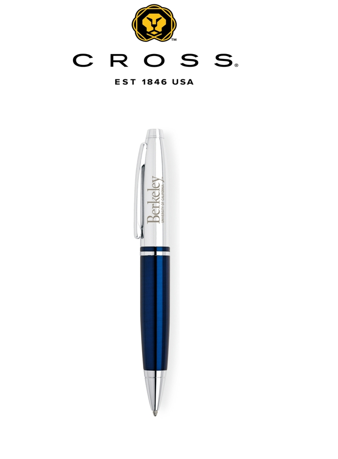 image of: Cross Pen Calais Chromeblue Ballpoint