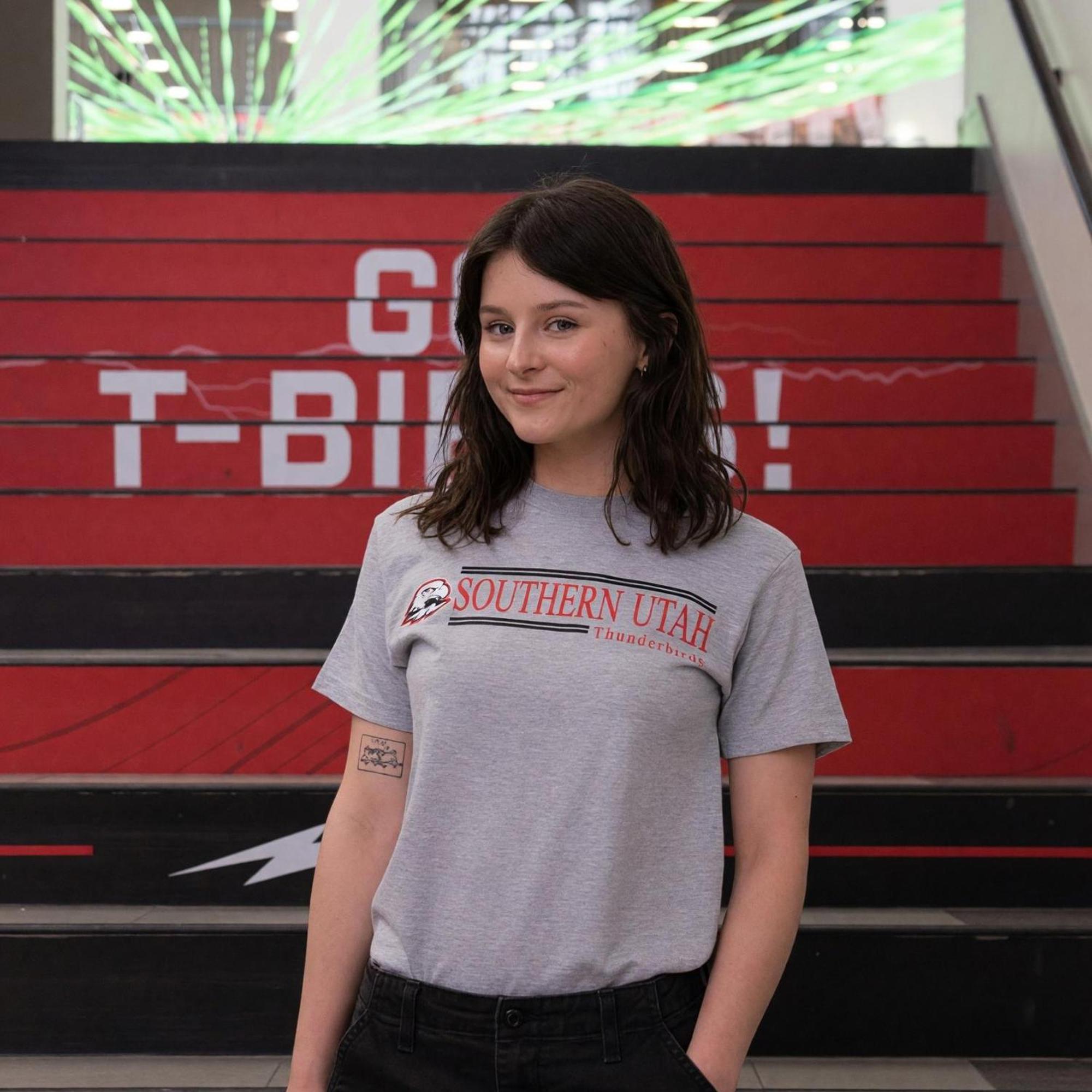 Product image 2 of 2 for CI Sport Tee S/S Gray Sou Thunderbirds