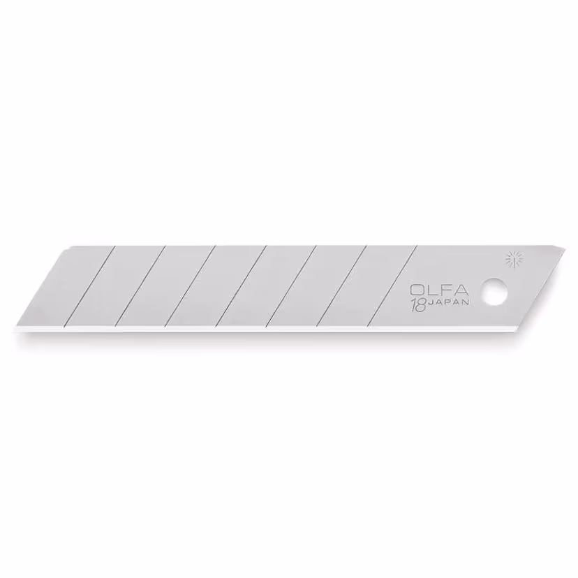 Product image 2 of 3 for Olfa Heavy-Duty Snap-Off Blade Pack - 18 mm, Pkg of 5