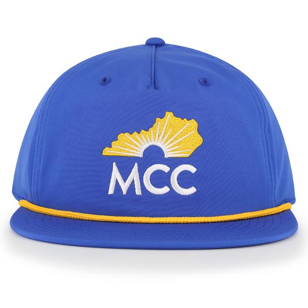 KMCC HAT G202R 5 PANEL STATE LOGO ROPE; $29.99
