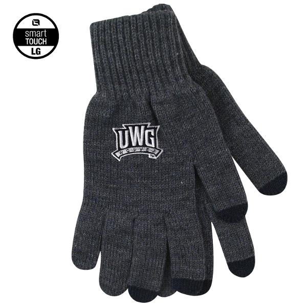 ATHLETICS LOGO UTEXT GLOVES; $22.99