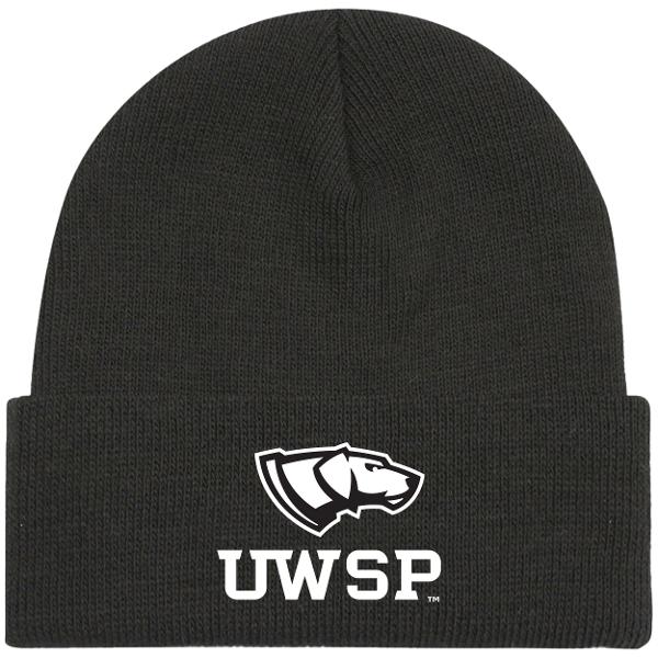 UWSP Youth Cuff Beanie, Black; $25.98