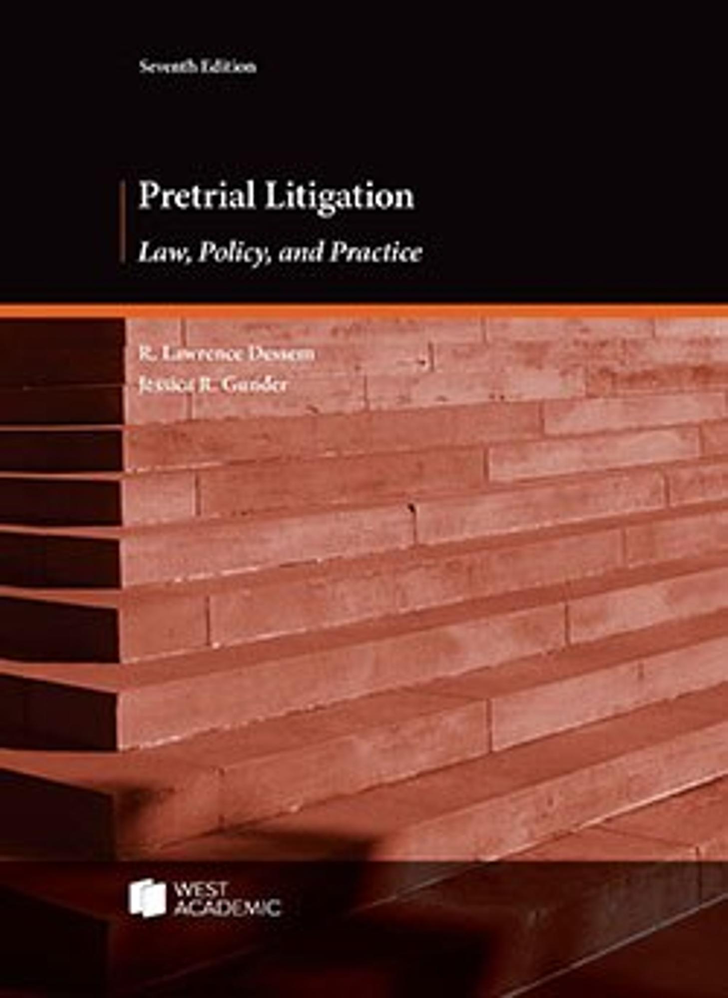 Cover image for Pretrial Litigation, Law, Policy, and Practice