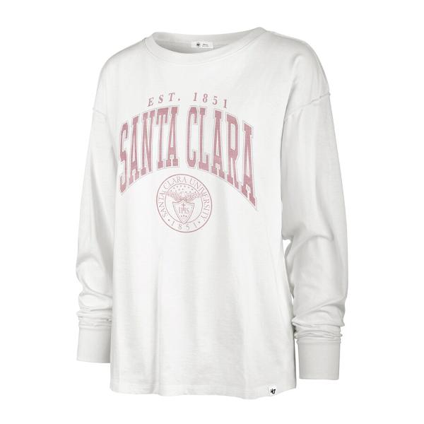 Santa Clara Broncos 47 Brand Women's Long Sleeve Tee, White; $54.98