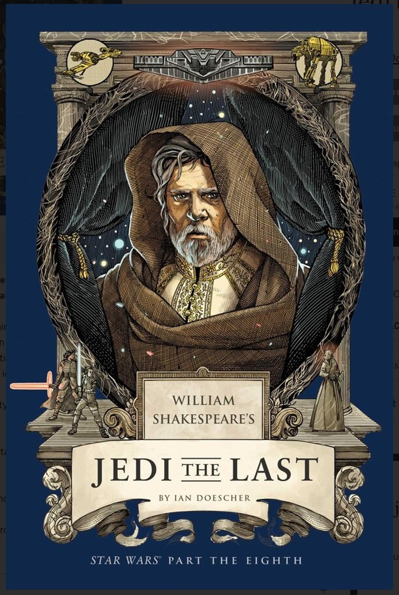 Cover image for STAR WARS PART THE EIGHTH: JEDI THE LAST