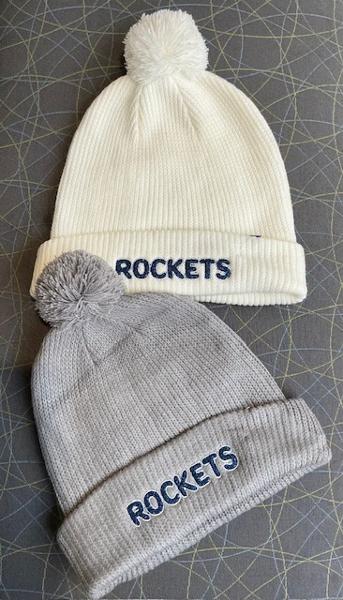 Rockets Glitter Cozy Pom Beanie; $24.99