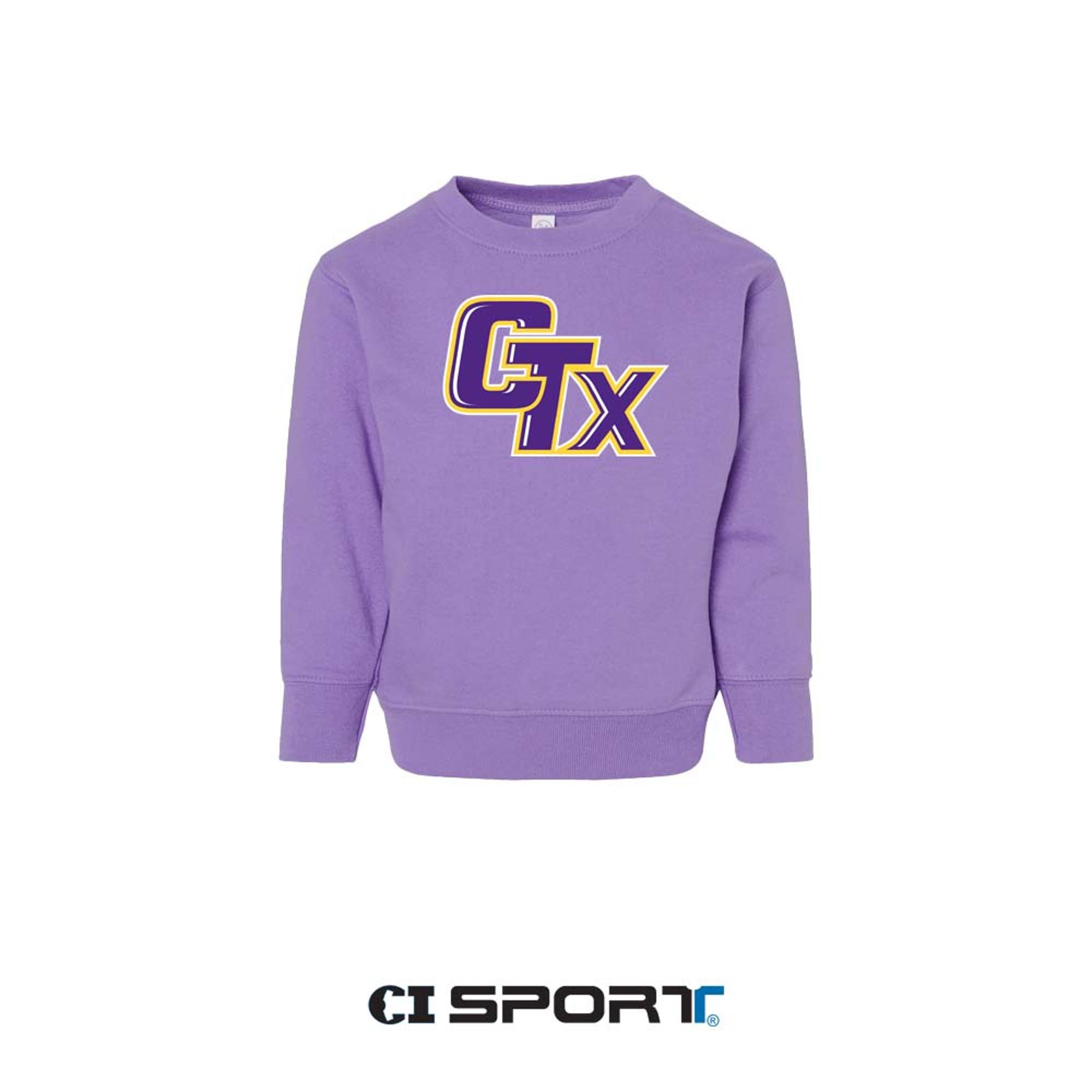 Product image 1 of 2 for Toddler CTX Crewneck Sweater Lavender