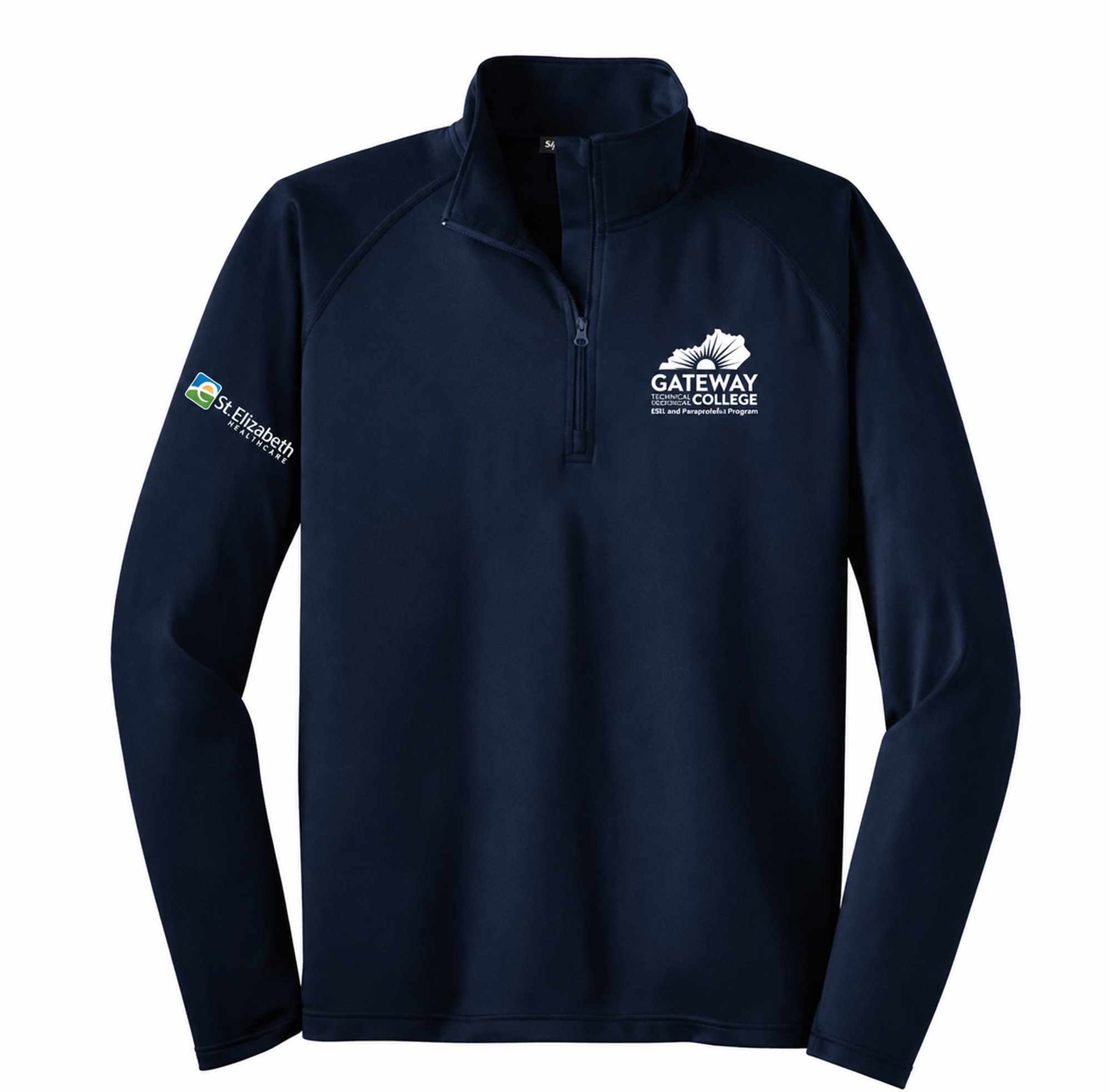 Product image 2 of 2 for Men's EMS Navy Quarter Zip
