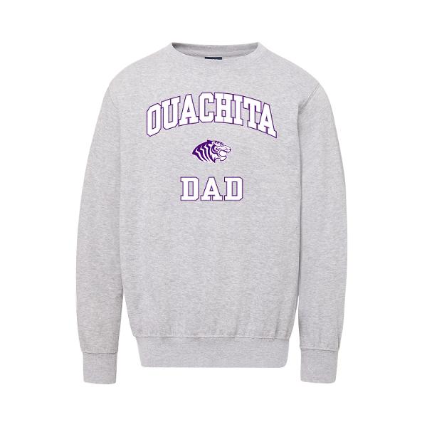 Ouachita Dad Fundamental Fleece Crew; $24.99