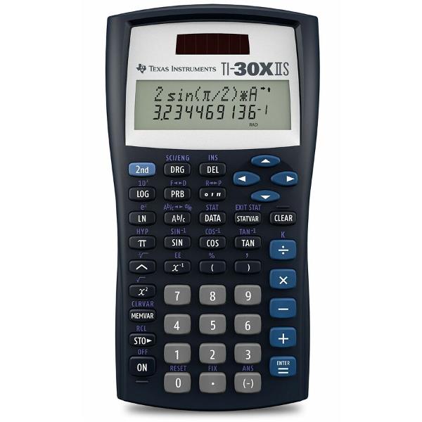 CALCULATOR - TI 30X IIS SCIENTIFIC  BLACK; $19.99