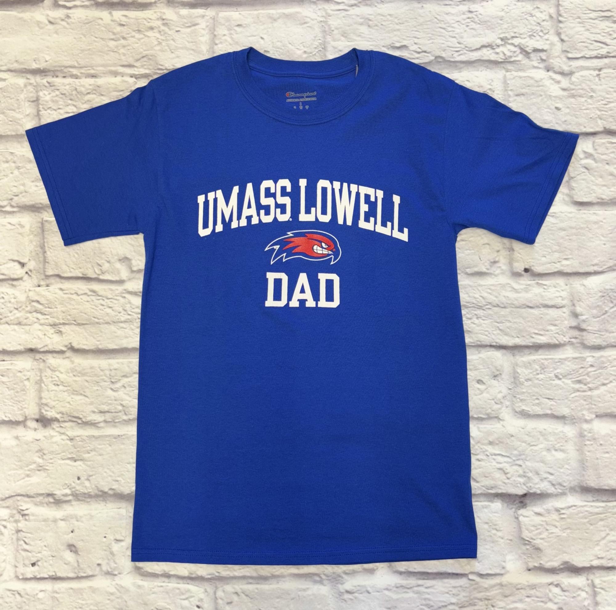 image of: UMass Lowell River Hawk Dad Tee