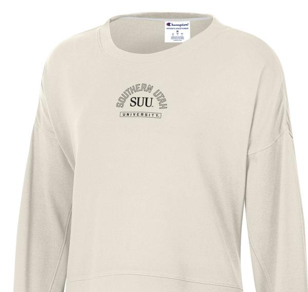 WOMENS CREW SUEDED IVORY SOU/ SUU; $54.99