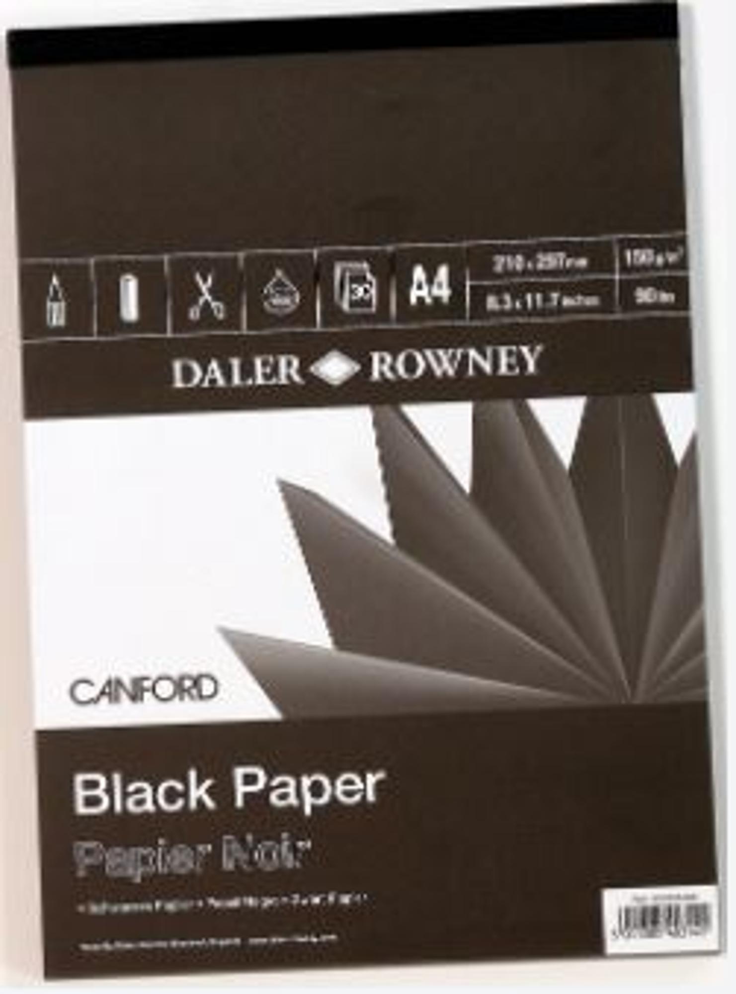 image of: Canford Black Paper 11.7 x 16.5