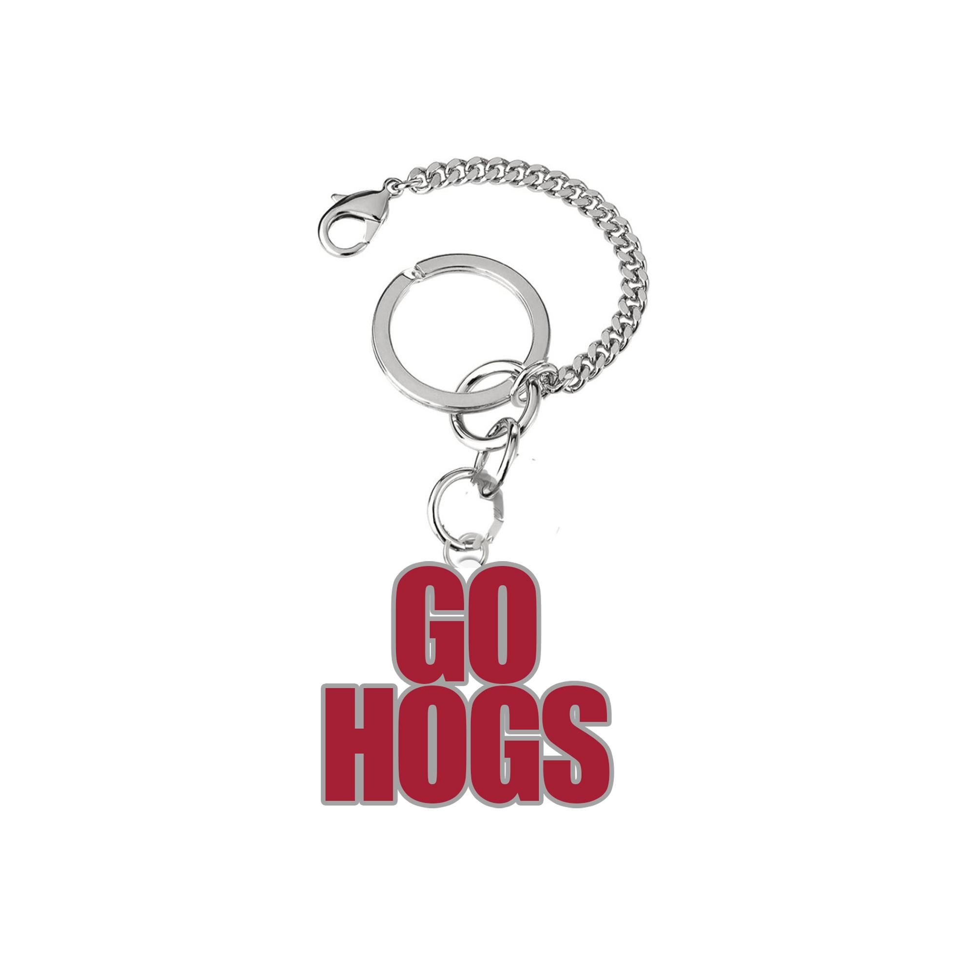 image of: Arkansas Razorbacks Emerson Street Blair Key Fob