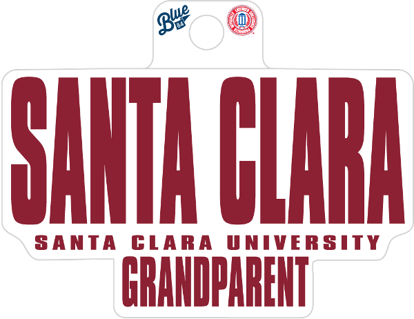 Santa Clara University Grandparent Sticker; $6.98