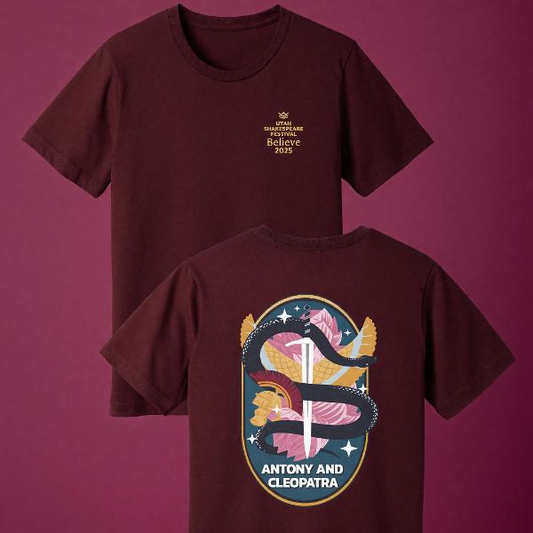 ANTONY AND CLEOPATRA PLAY SHIRT USF 2025; $22.99