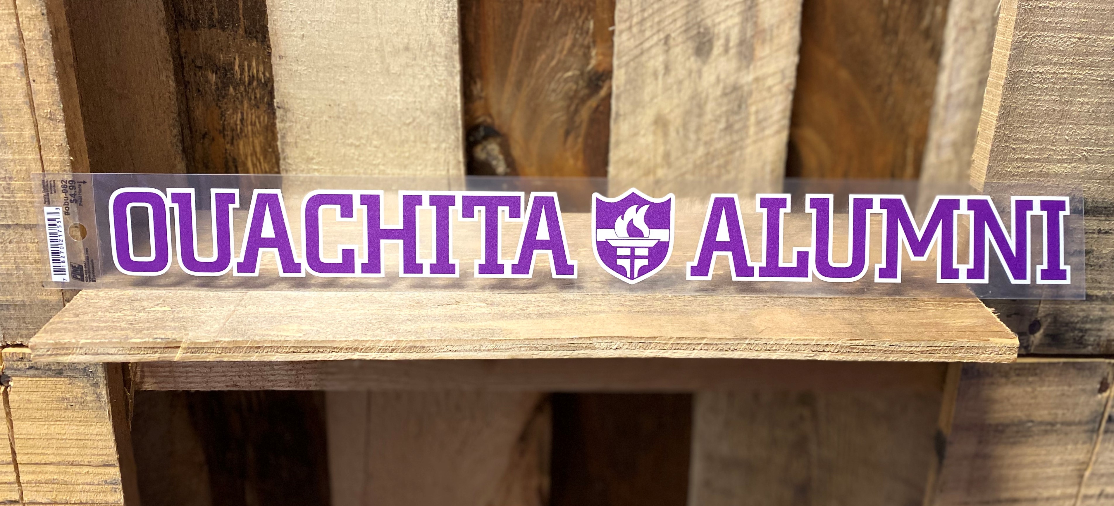 image of: Ouachita Alumni Seal Car Decal