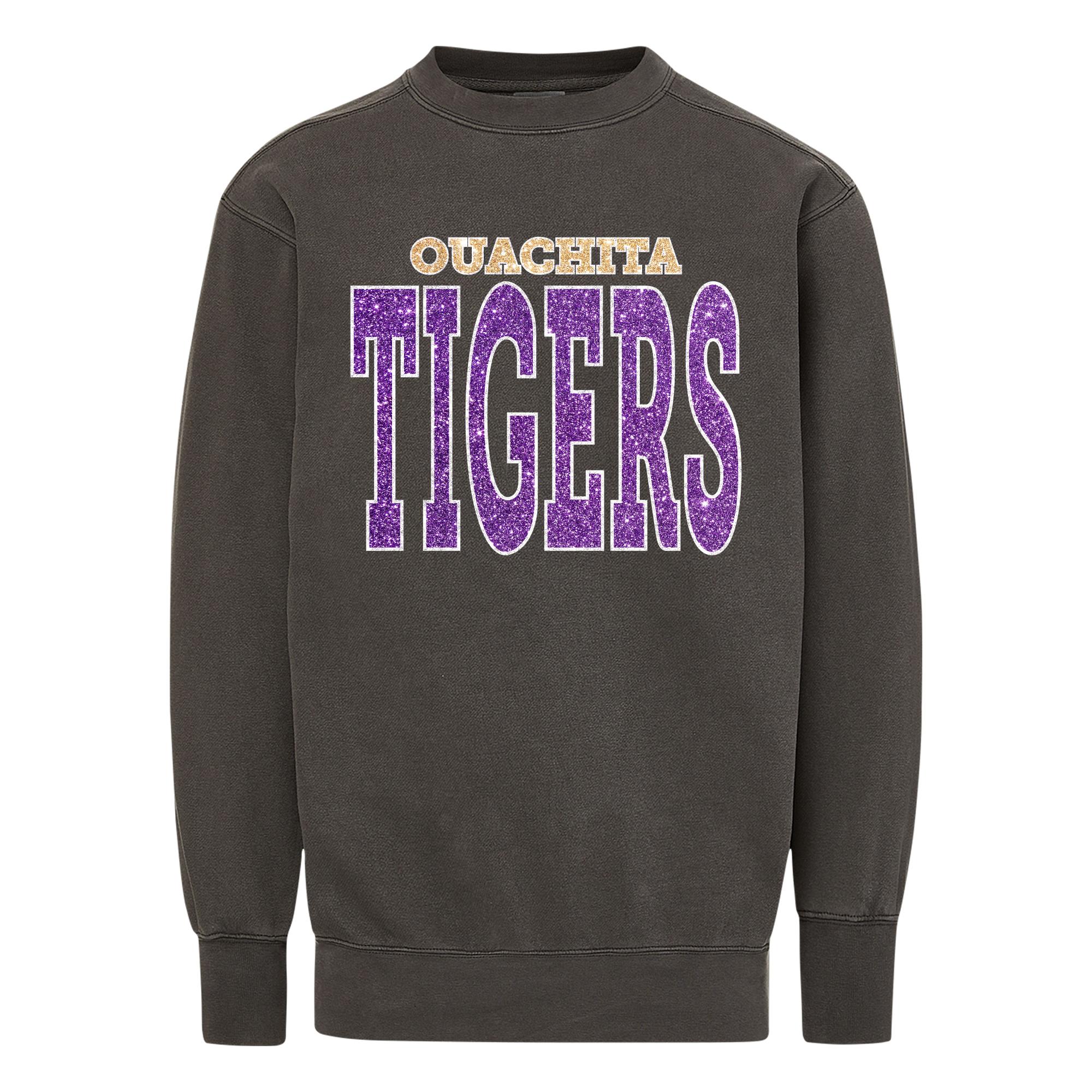 Product image 1 of 1 for Ouachita Tigers Glitter Coastal Color Crewneck