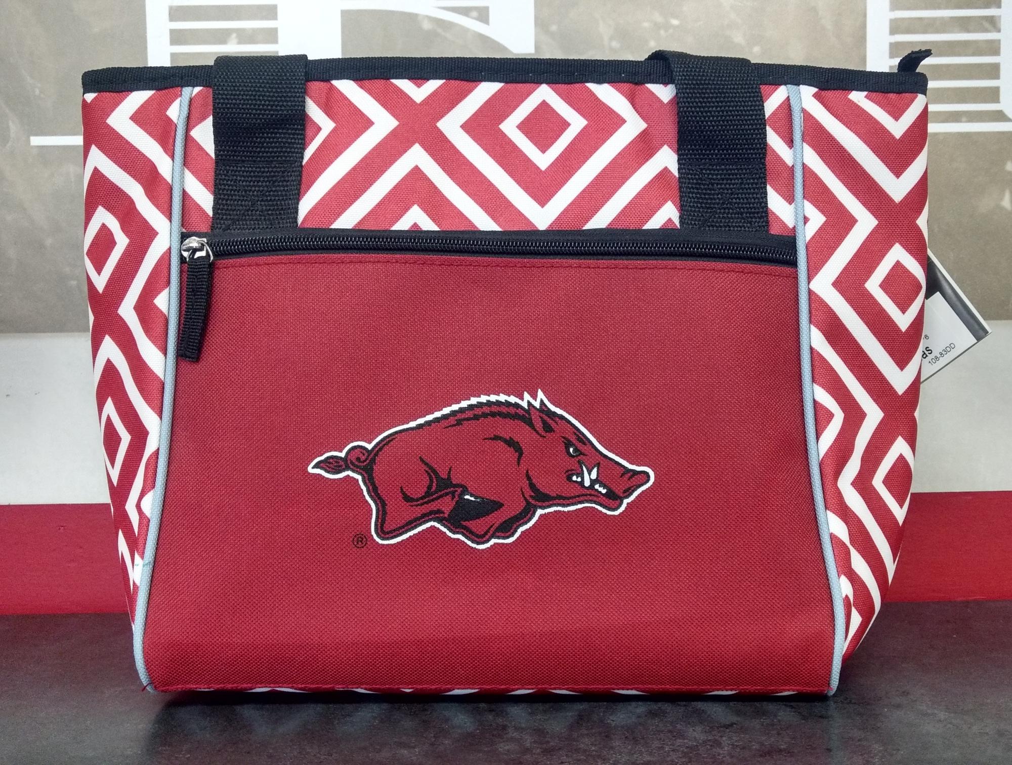 image of: Arkansas Razorbacks 16 Can Cooler Tote