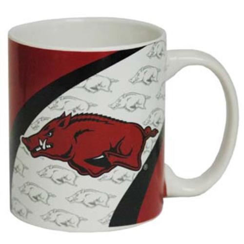 Arkansas Razorbacks Running Hog Vortex Ceramic Mug; $10.99