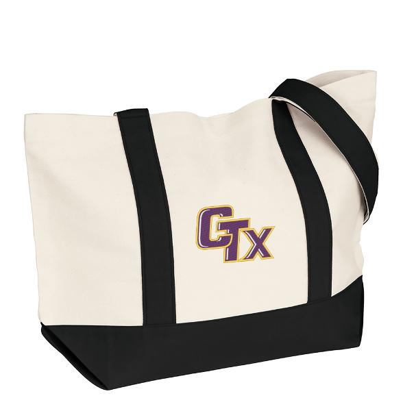 CTX Canvas Tote With Black Straps; $34.99