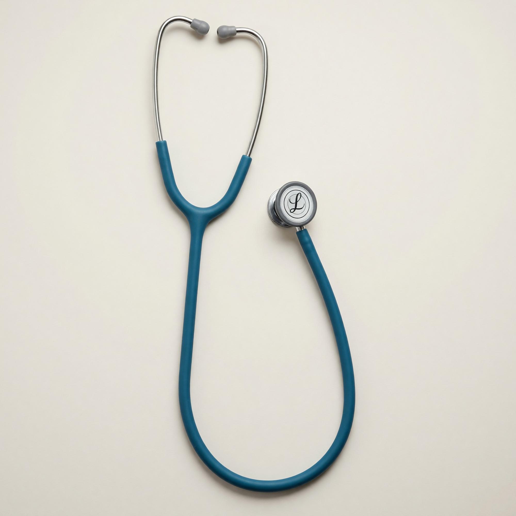 Product image 1 of 2 for SATIN FINISH CARIBBEAN BLUE STETHOSCOPE