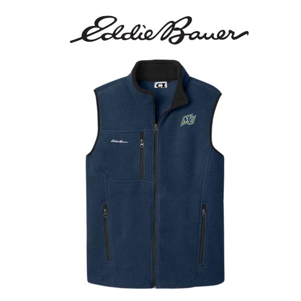 Eddie Bauer River Blue Navy Fleece Vest; $129.99
