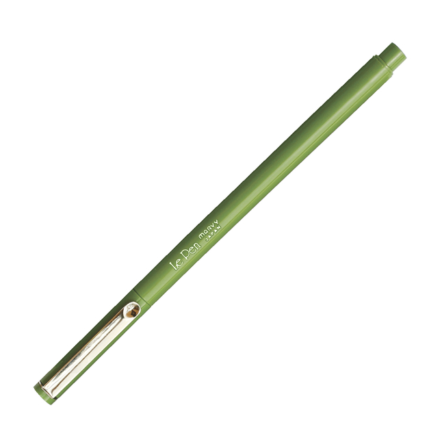 image of: LePen Fine Line Marker Olive Green