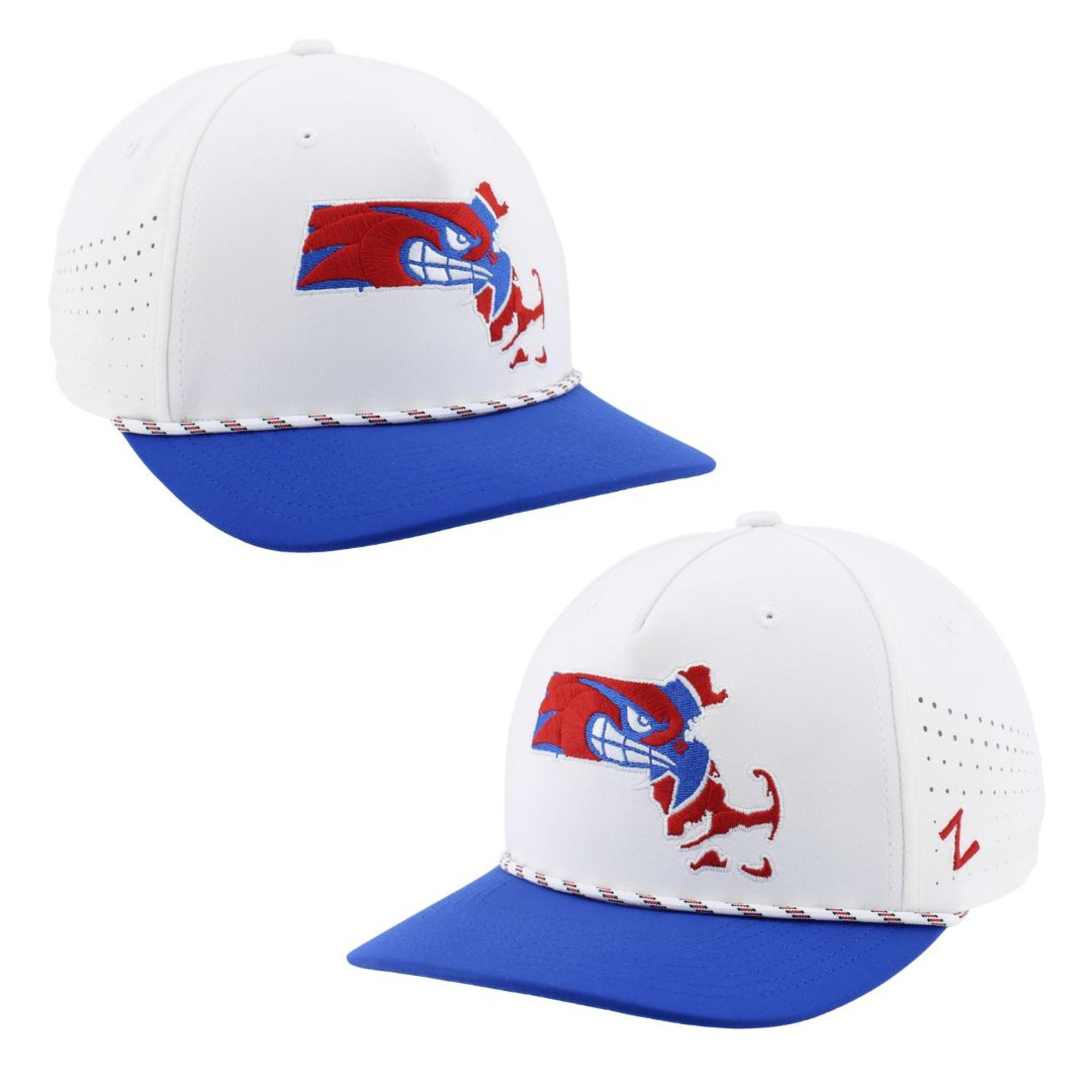 Product image 3 of 5 for Rowdy State Outline - White&Royal Snapback