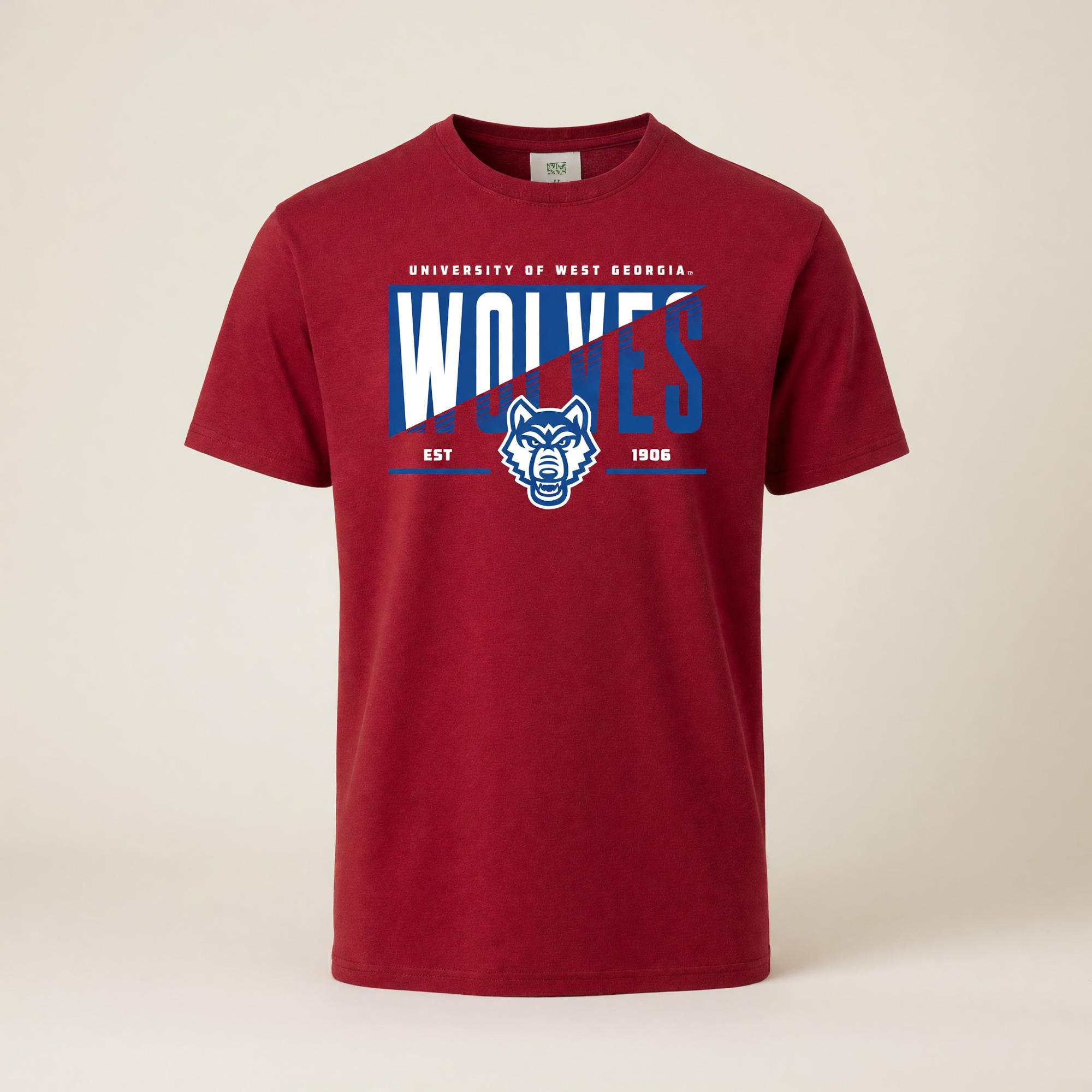 Product image 1 of 1 for EVEREST SUSTAINABLE TEE WOLVES TWO-TONE STRIKE THROUGH