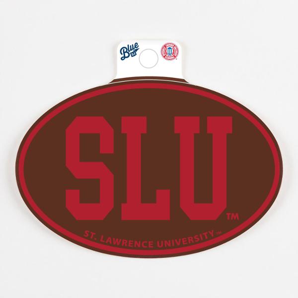 SLU Scarlet & Brown Euro Style Sticker; $4.99