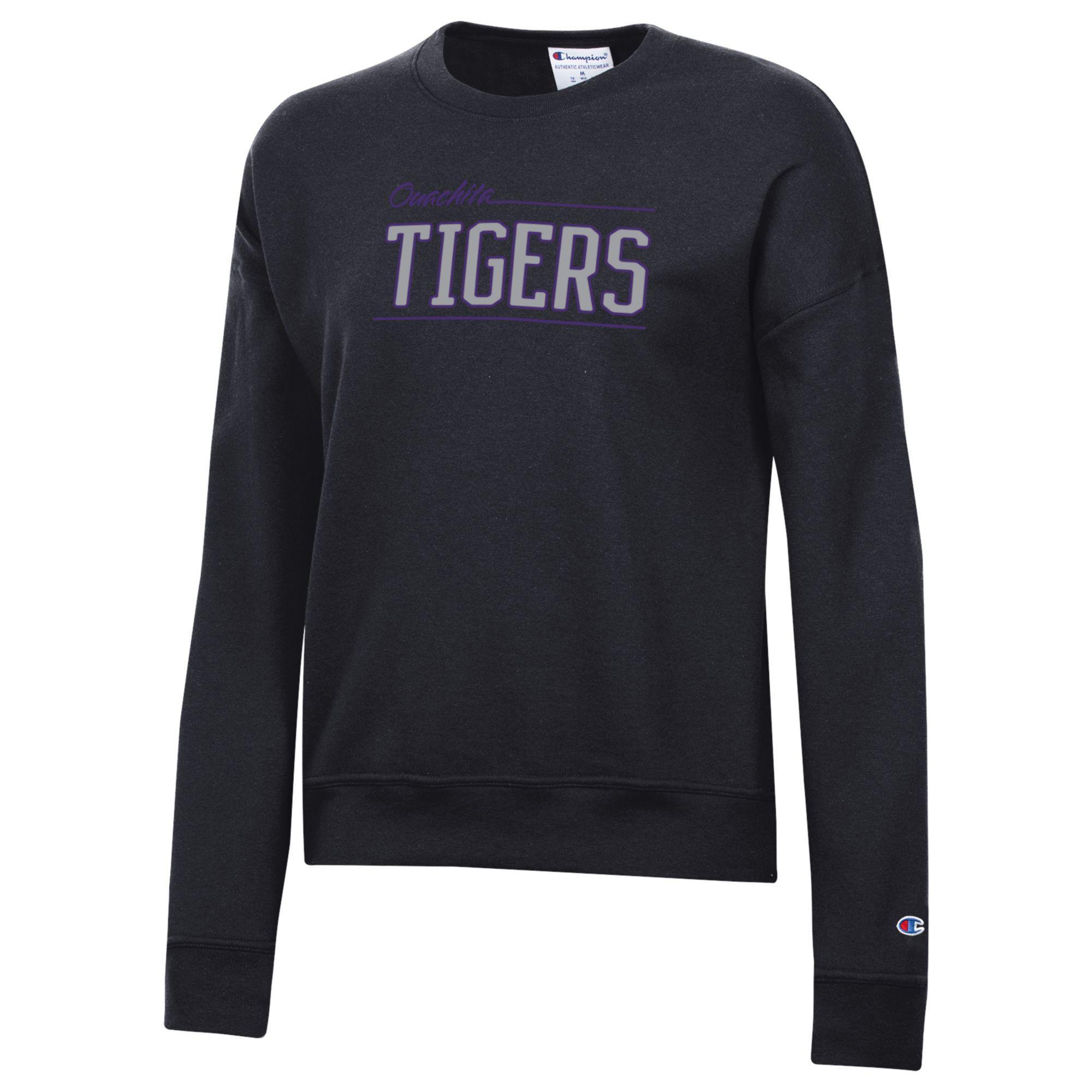 Product image 1 of 1 for Ouachita Tigers Champion Women's Powerblend Fleece Crew