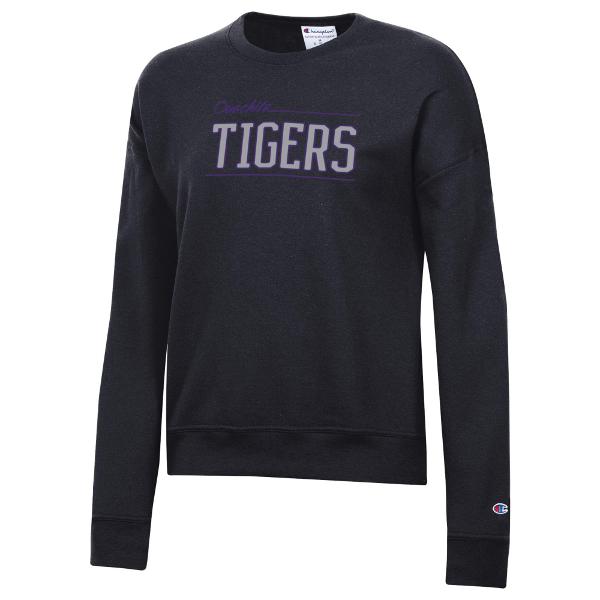 Ouachita Tigers Champion Women's Powerblend Fleece Crew; $59.99