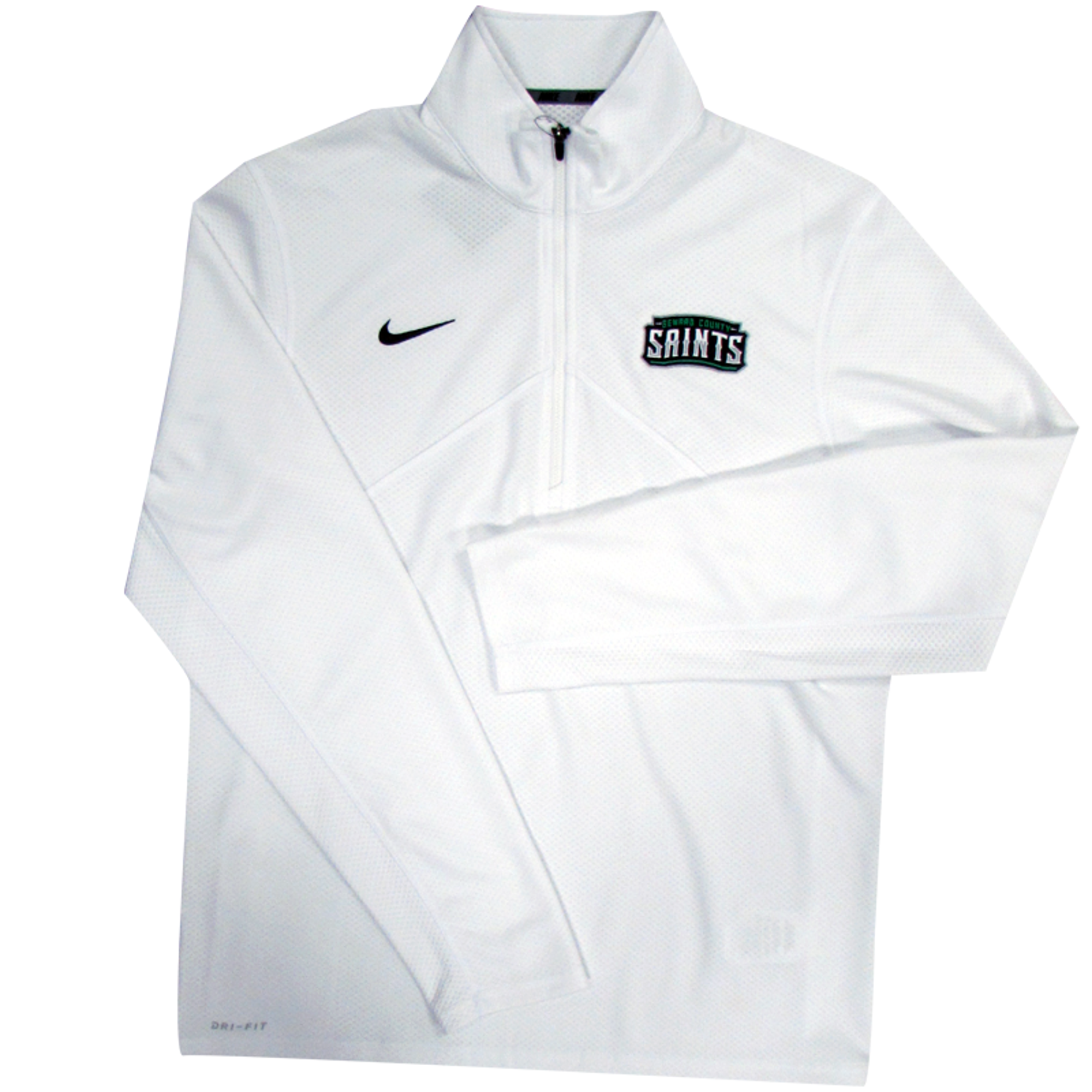 image of: NIKE SAINTS WORDMARK DRIFIT TRAINING QUARTER ZIP