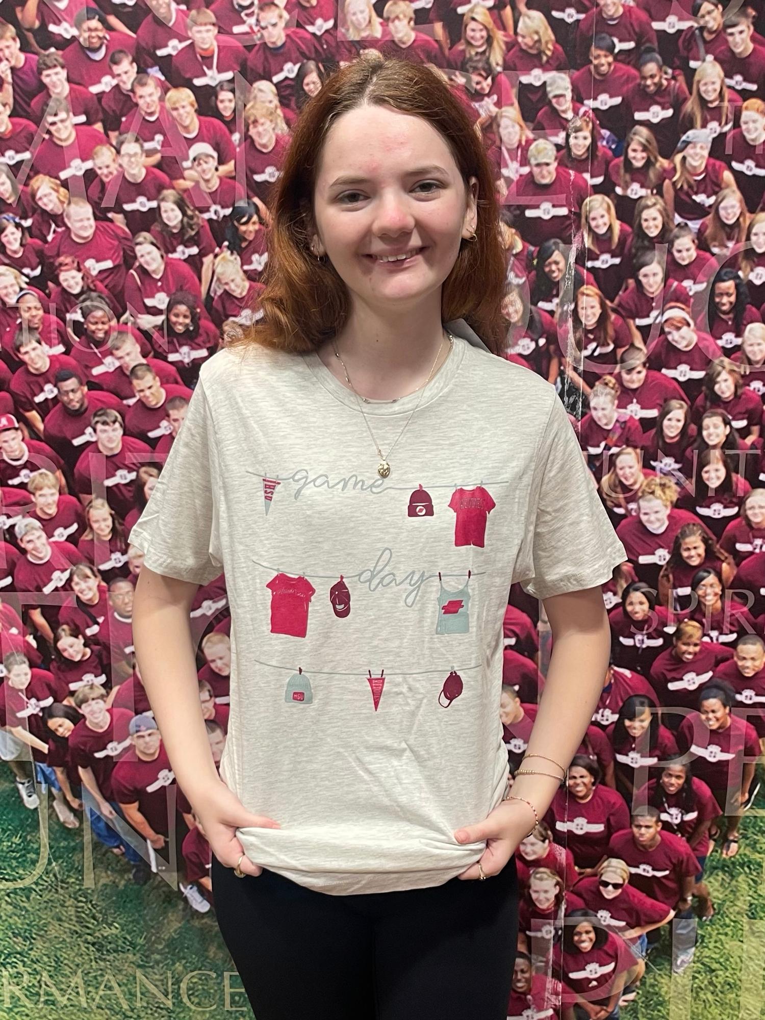 Product image 2 of 2 for Henderson State Game Day Clothesline Essential Short Sleeve Tee