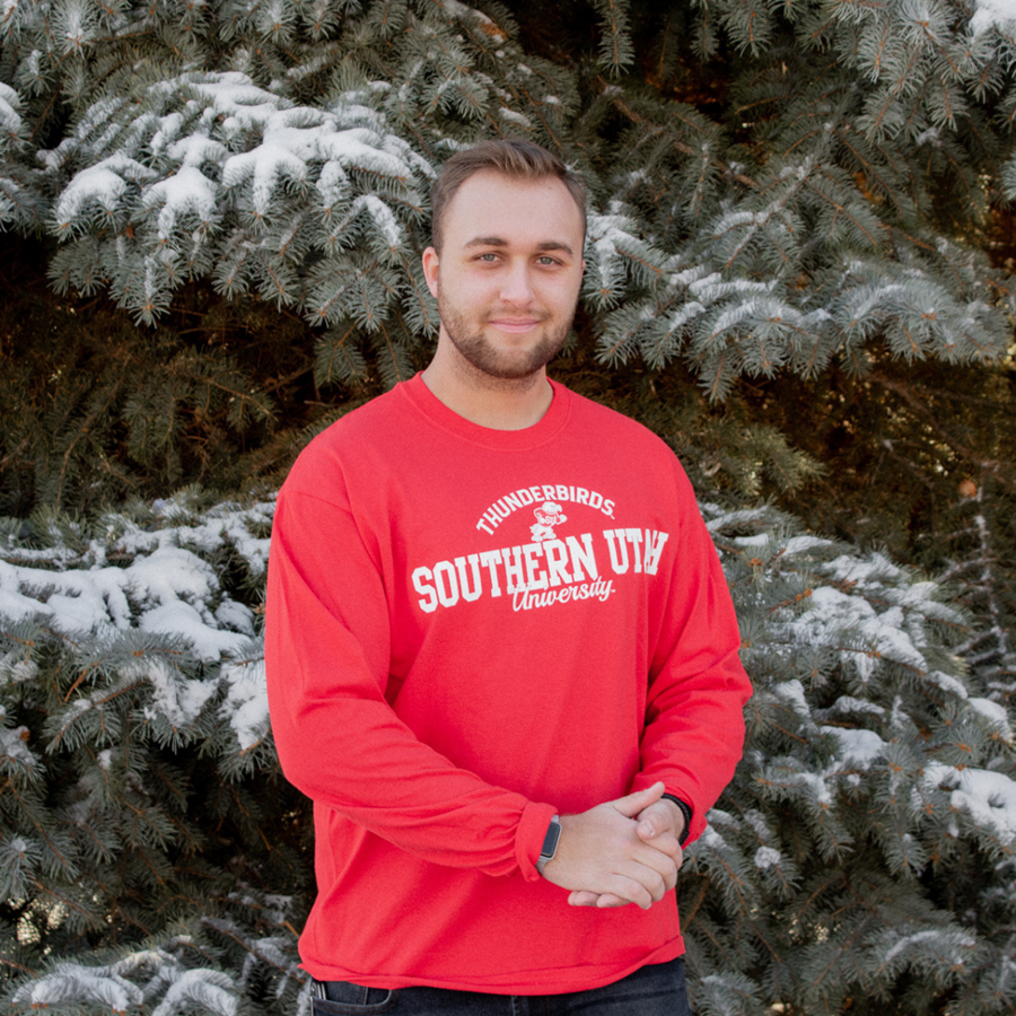 image of: Ouray Fighting Bird Southern Utah Long Sleeve Tee