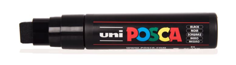 image of: Posca Paint Markers PC-17K Extra Broad Chisel