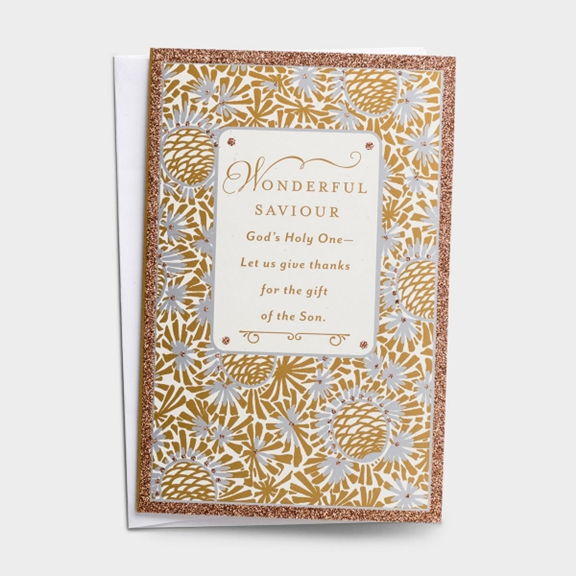 image of: Wonderful Saviour - 18 Premium Christmas Boxed Cards