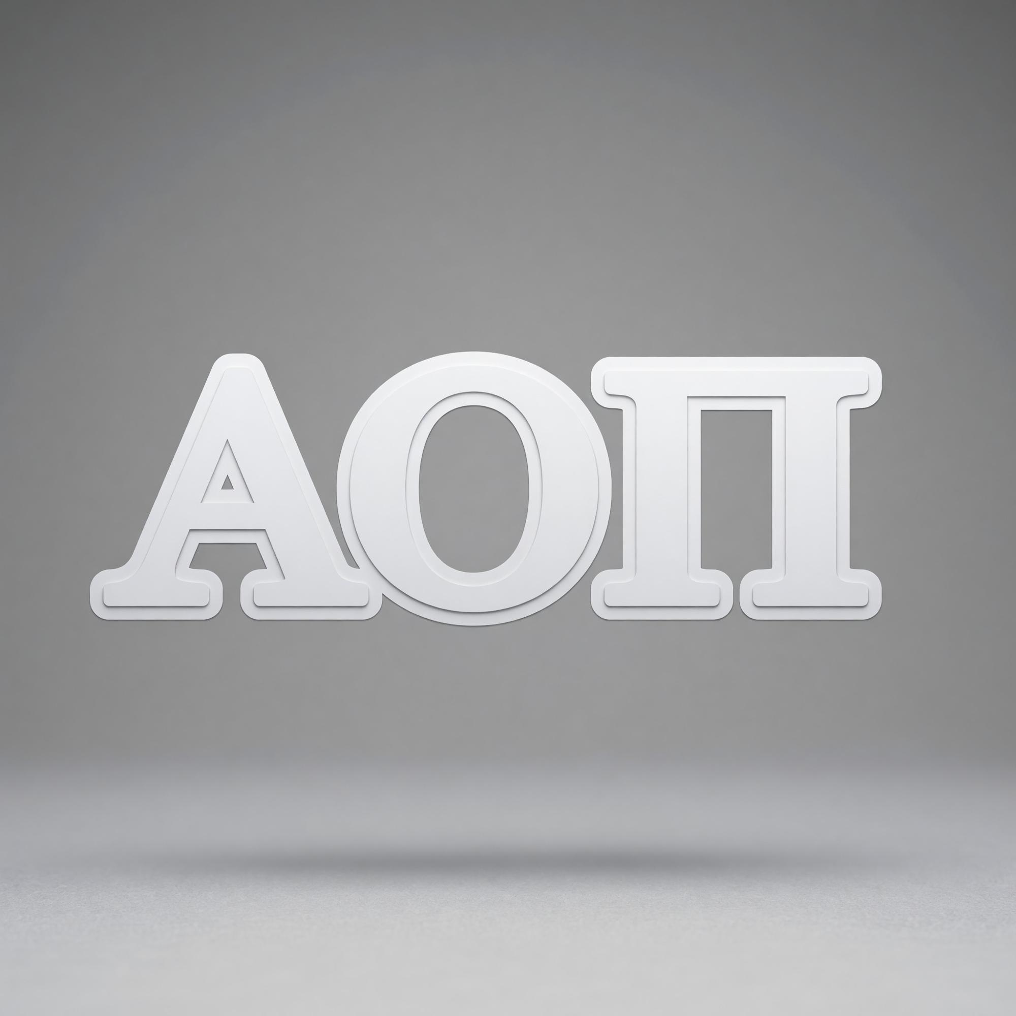 Variant 3 of 12 for Sorority Greek Letter Decal Sticker