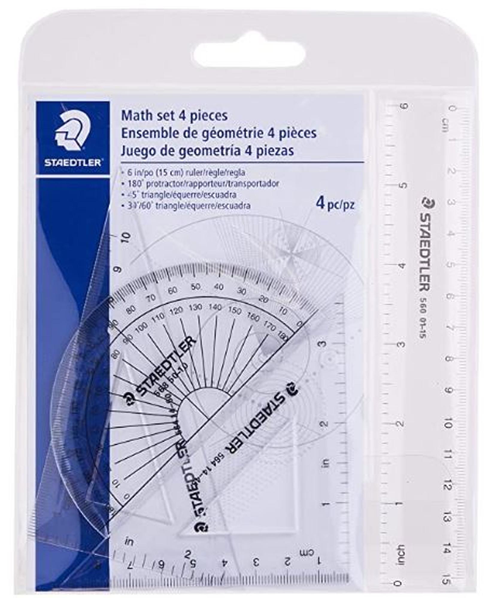 image of: Math Tools 4-Piece Set