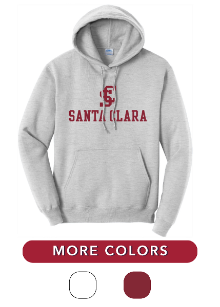 Santa Clara Broncos SC Fleece Hood; $34.98