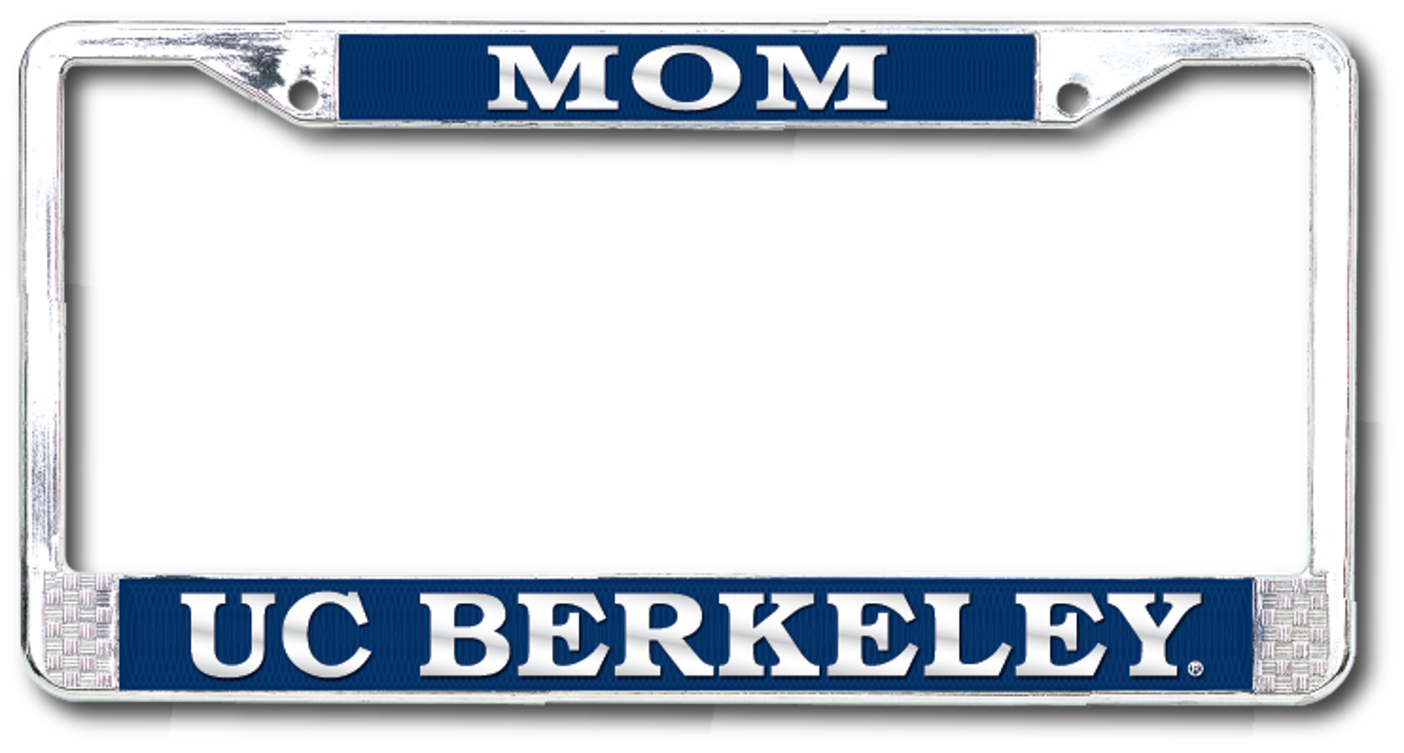 Product image 1 of 1 for License Plate Frame Mom / UC Berkeley Logo